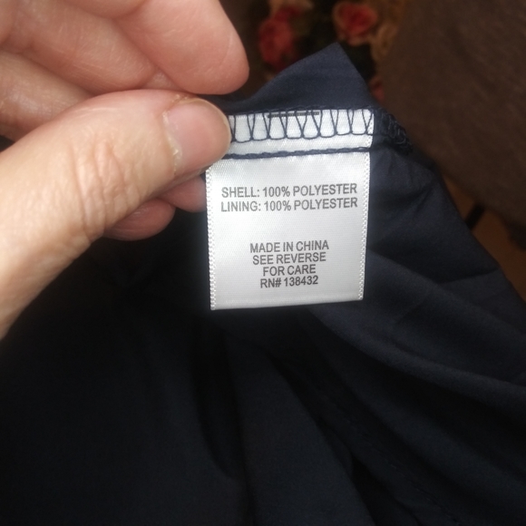 Modcloth Sentimental Special Retro 1940's Style Navy & Nutmeg Floral Dress - Picture 14 of 15